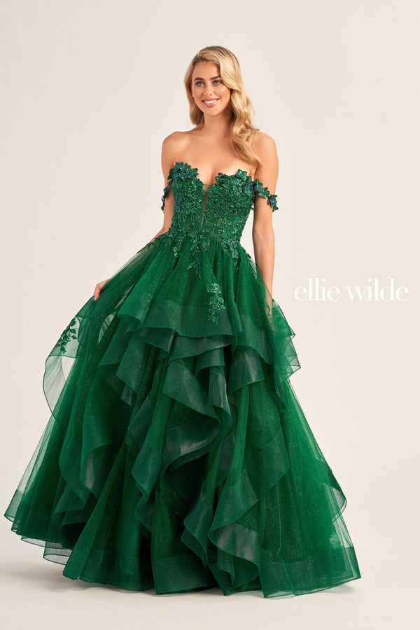 Ellie wilde shop green dress