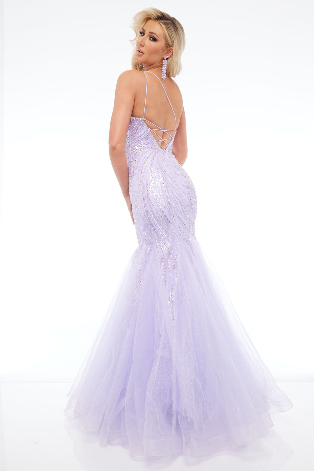 Jasz Couture 7696 prom dress images.  Jasz Couture 7696 is available in these colors: Lilac, Yellow.