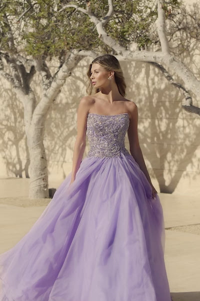 Sherri Hill 55947 prom dress video.  Sherri Hill 55947 is available in these colors: Lilac.