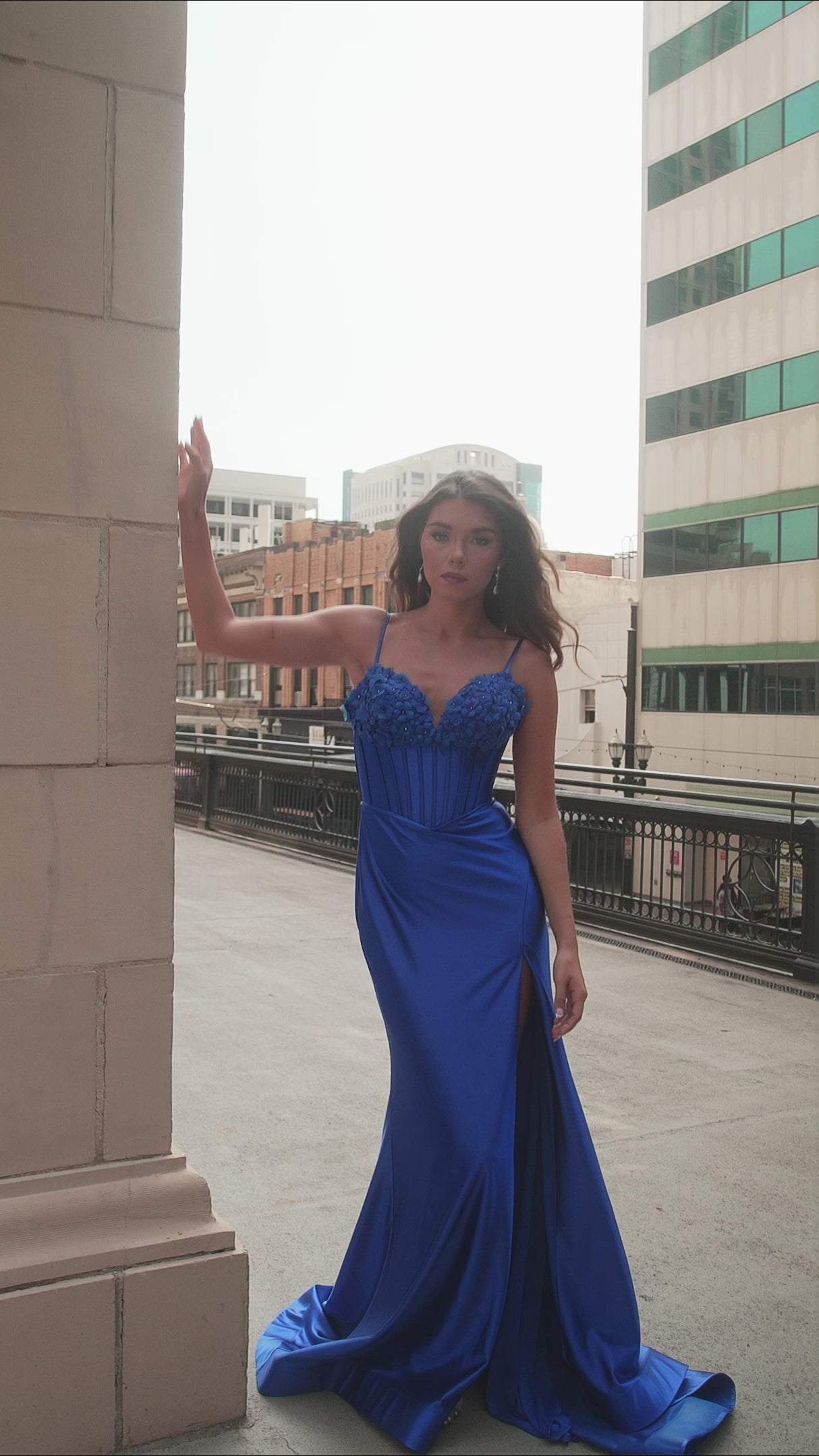 Rachel Allan 70702 prom dress video.  Rachel Allan 70702 is available in these colors: Black, Emerald, Hot Pink, Red, Royal.