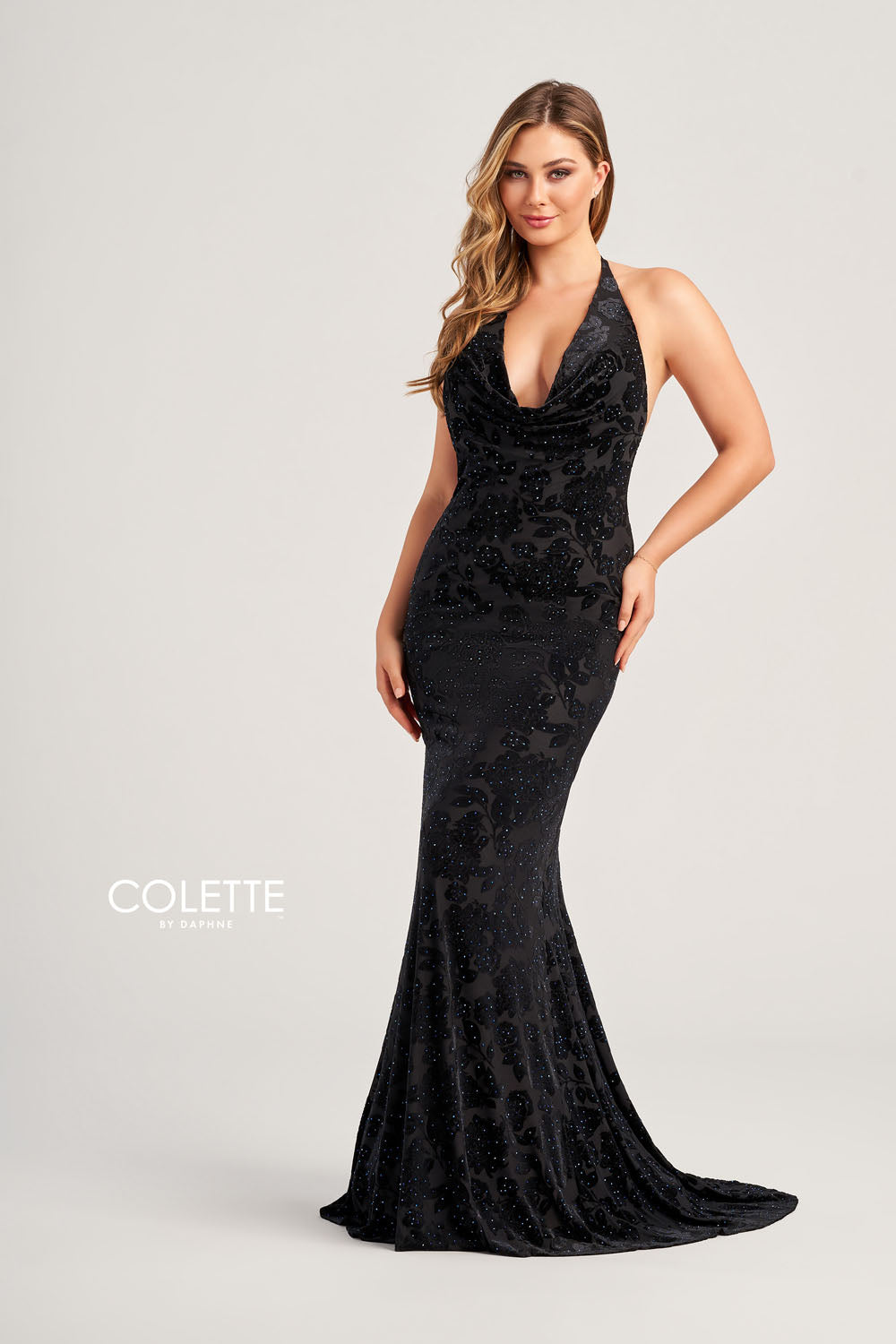 Colette CL5118 prom dress images.  Colette CL5118 is available in these colors: Black, Pink, Jade Berry, Diamond White.