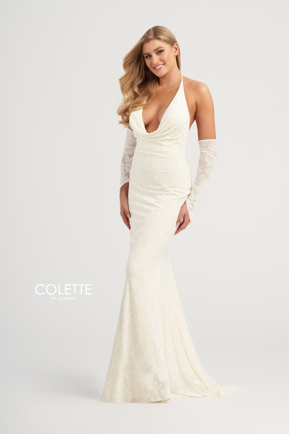 Colette CL5118 prom dress images.  Colette CL5118 is available in these colors: Black, Pink, Jade Berry, Diamond White.