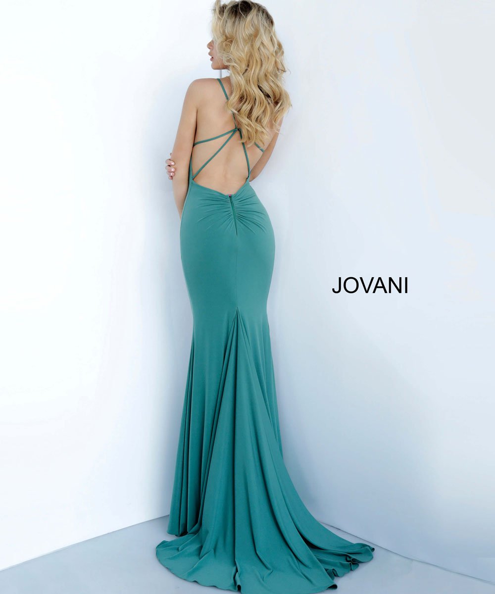 Jovani 00512 prom dress images.  Jovani 00512 is available in these colors: Black, Blush, Burgundy, Sage.