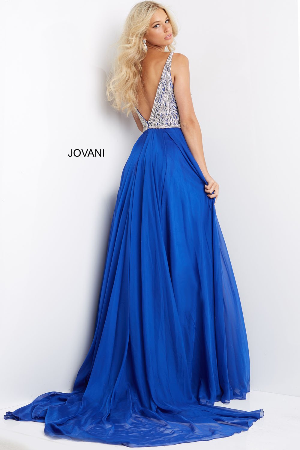 Jovani 07136  prom dresses images.