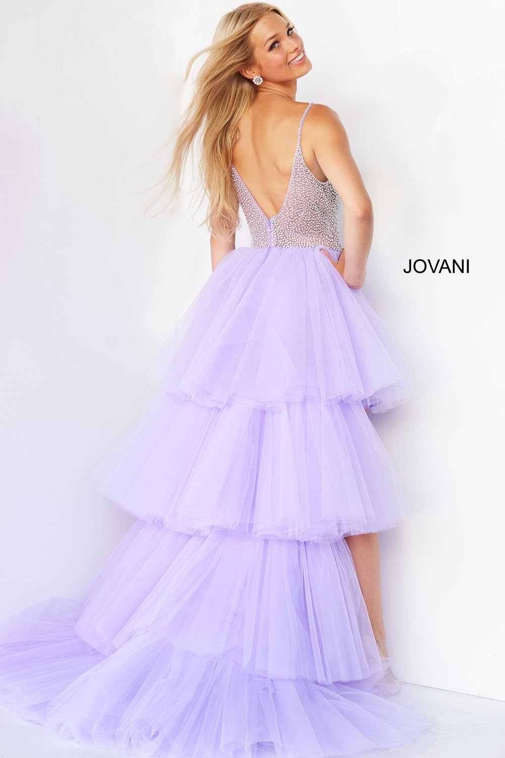 Jovani 07231 Lilac prom dresses images.